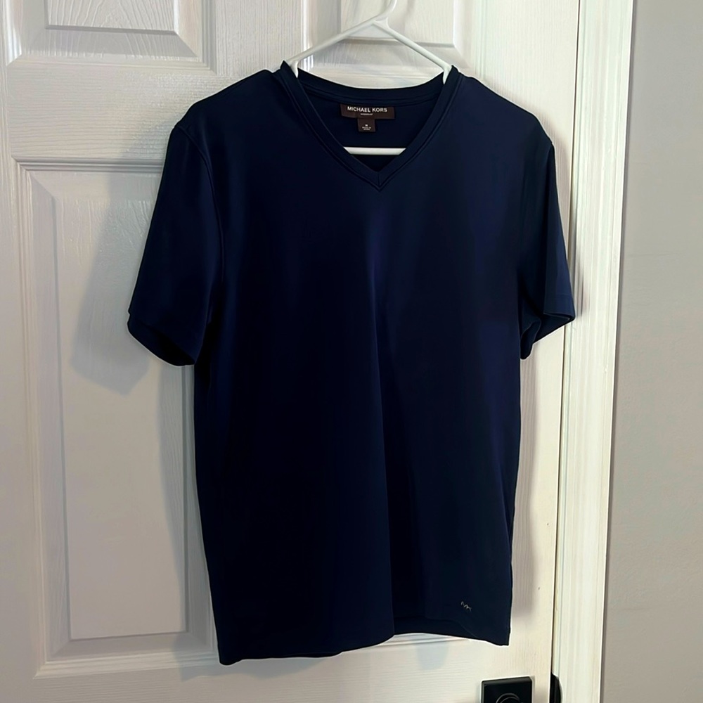 Men’s Michael Kors Modern Fit Navy Blue Shirt Size M